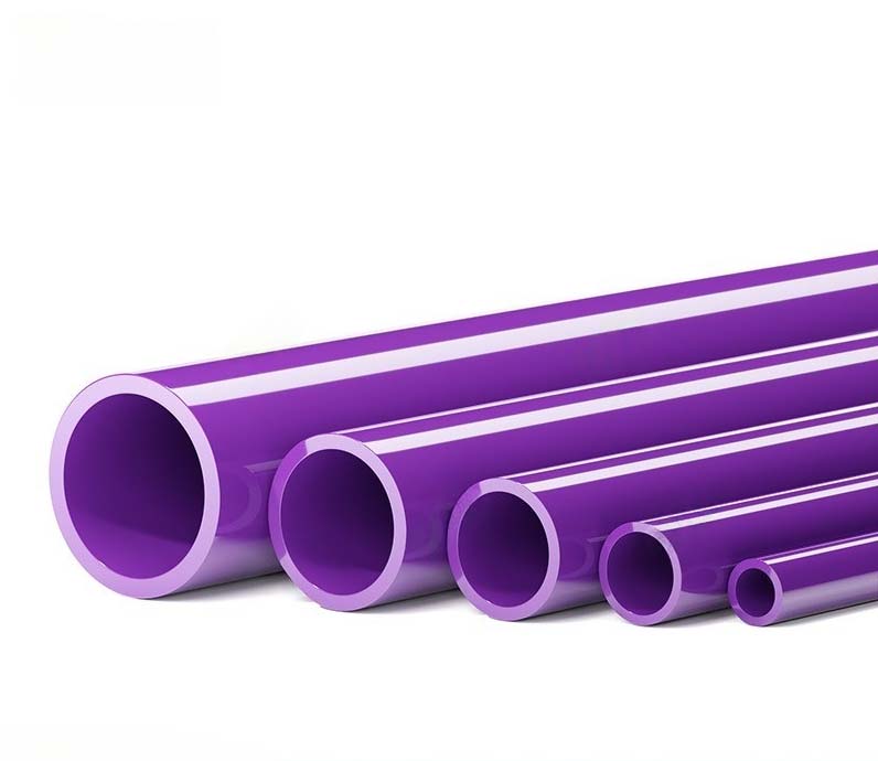 Fish Aquarium Home - Purple PVC Pipe OD20/25/32/40/50mm for Agriculture
