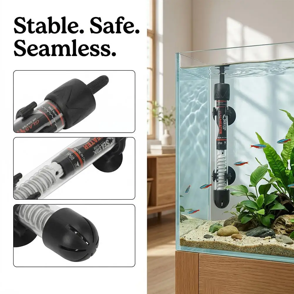 Adjustable Aquarium Heater 25W - đánh giá và giá Fish Tank Heater