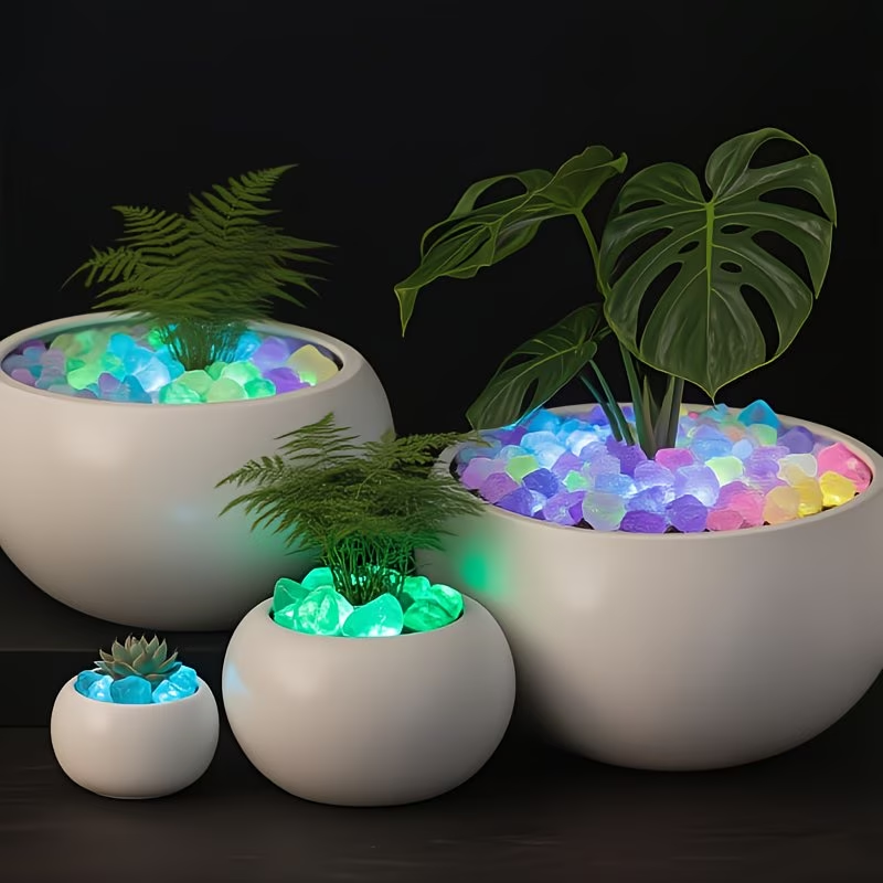 300PCS Luminous Pebble Set,0.9 - đánh giá và giá Aquarium Plants