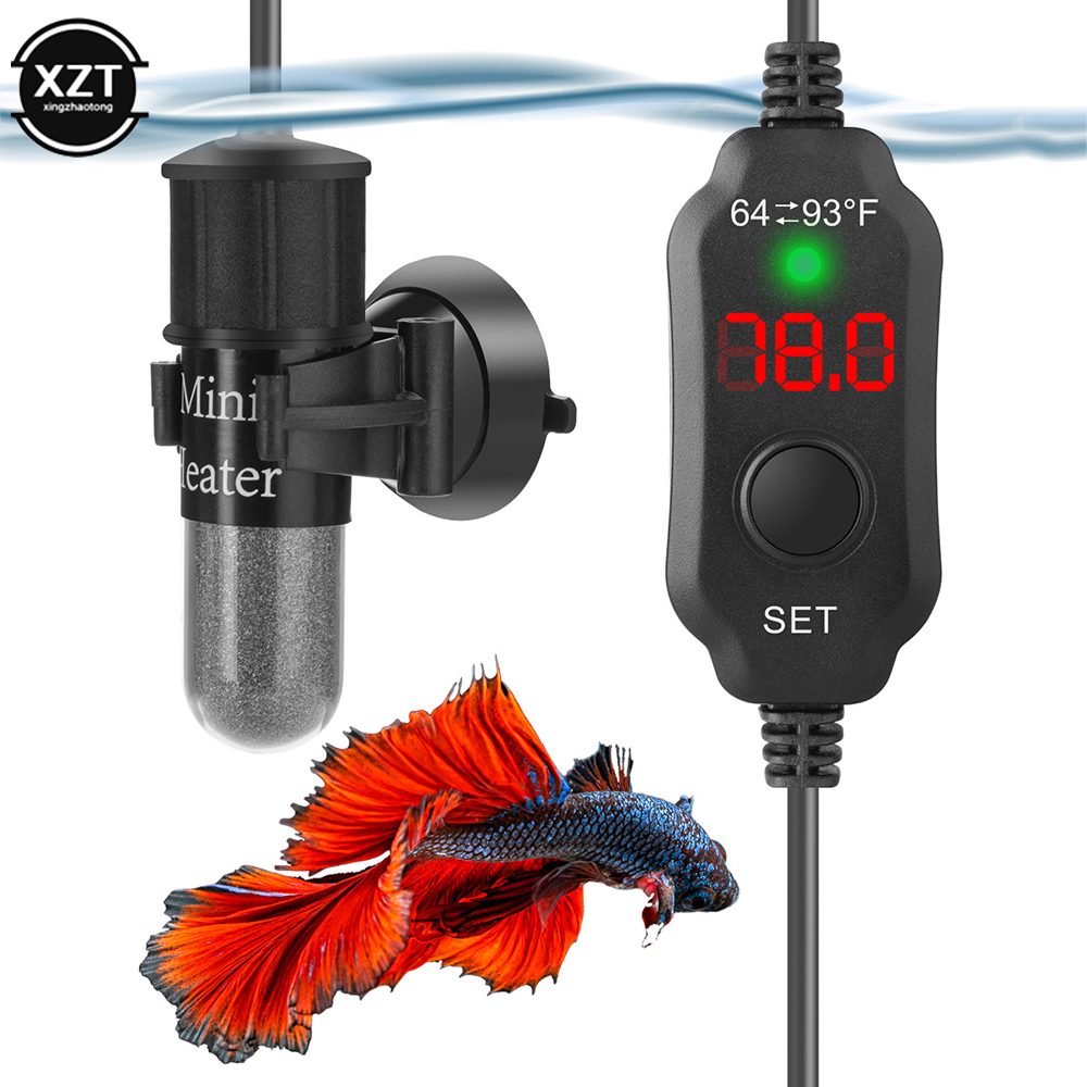 Mini USB Sạc Aquarium Que Sưởi - đánh giá và giá Fish Tank Heater
