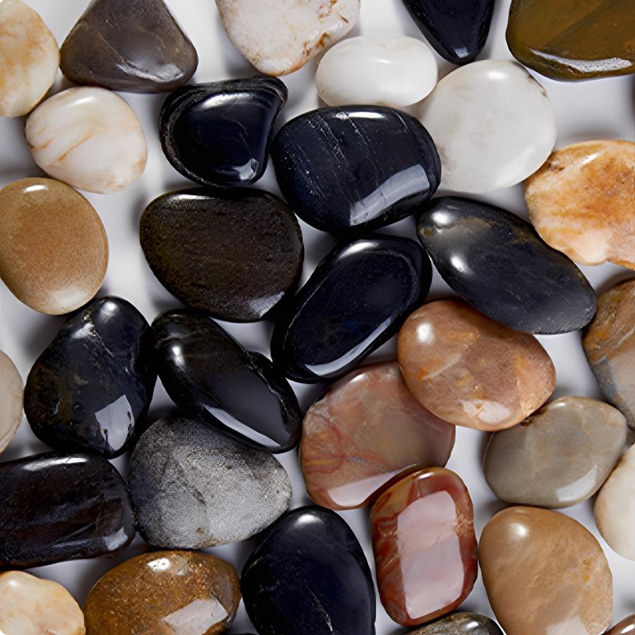 300-700g Smooth River Pebbles, - đánh giá và giá Aquarium Plants