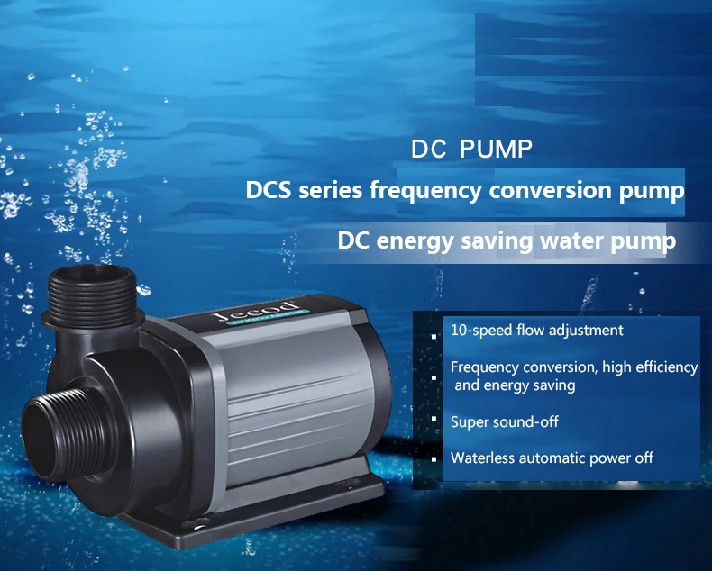 Jebao Jecod DCS 1200/2000/3000 - đánh giá và giá Aquarium Pump