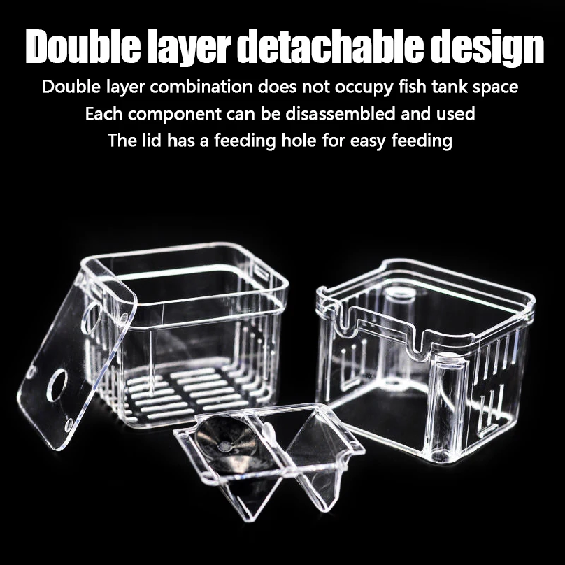 1PC Aquarium Fish Breeder Box  - đánh giá và giá Aquarium Fish Betta