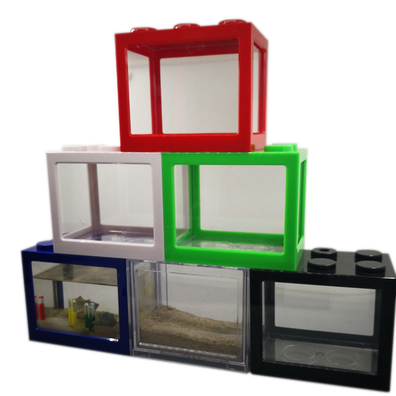 7 Color Mini Aquarium Betta Fi - đánh giá và giá Betta Fish Tank