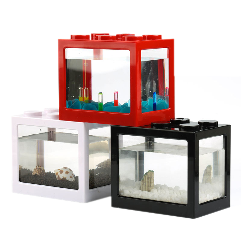 7 Color Mini Aquarium Betta Fi - đánh giá và giá Betta Fish Tank