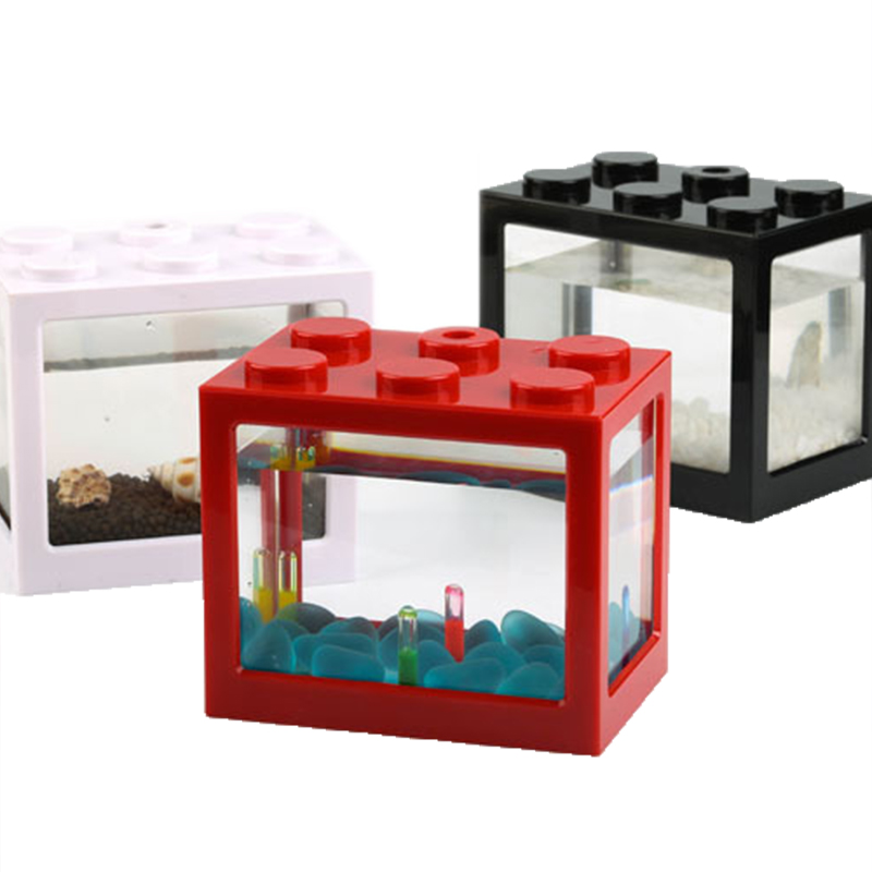7 Color Mini Aquarium Betta Fi - đánh giá và giá Betta Fish Tank