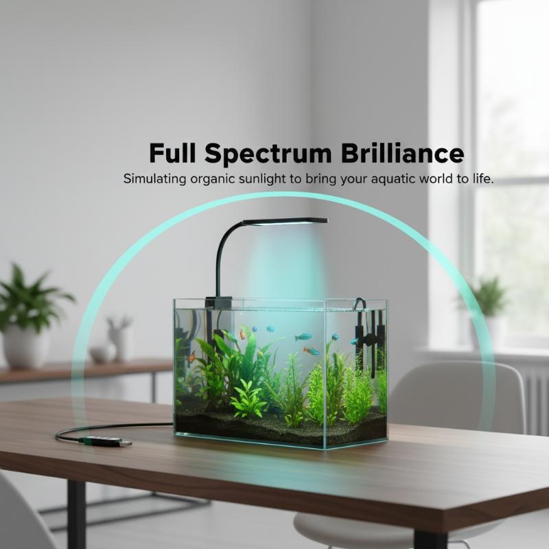 USB Aquarium Clip Light Flexib - đánh giá và giá Fish Aquarium Home