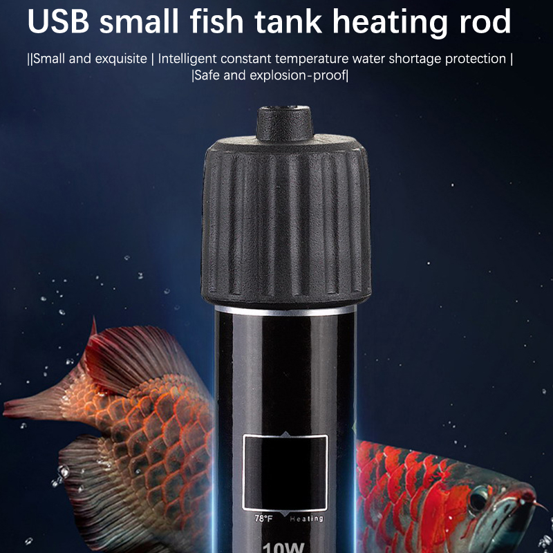 1PC USB Mini Aquarium Heating  - đánh giá và giá Fish Tank Heater