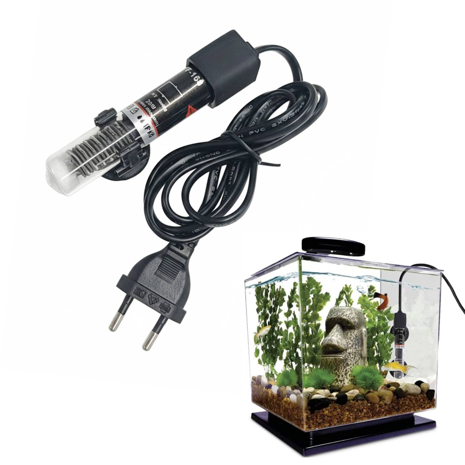 Mini Aquarium Heater Submersib - đánh giá và giá Fish Tank Heater