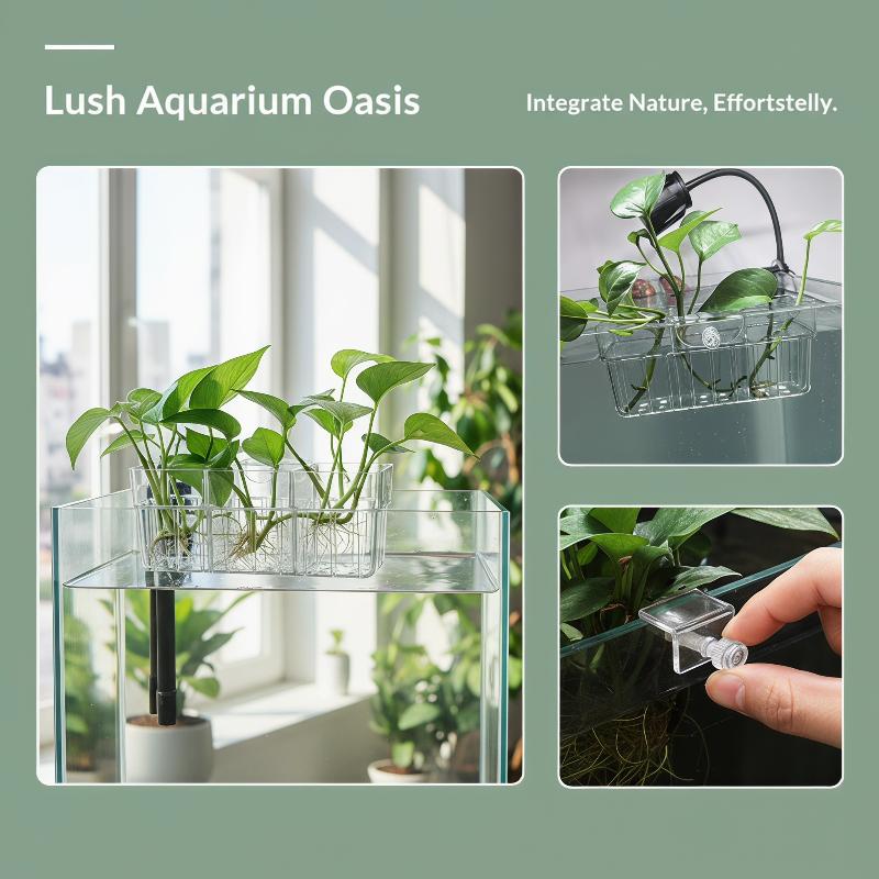 Hydroponic Plant Basket Food G - đánh giá và giá Fish Aquarium Home