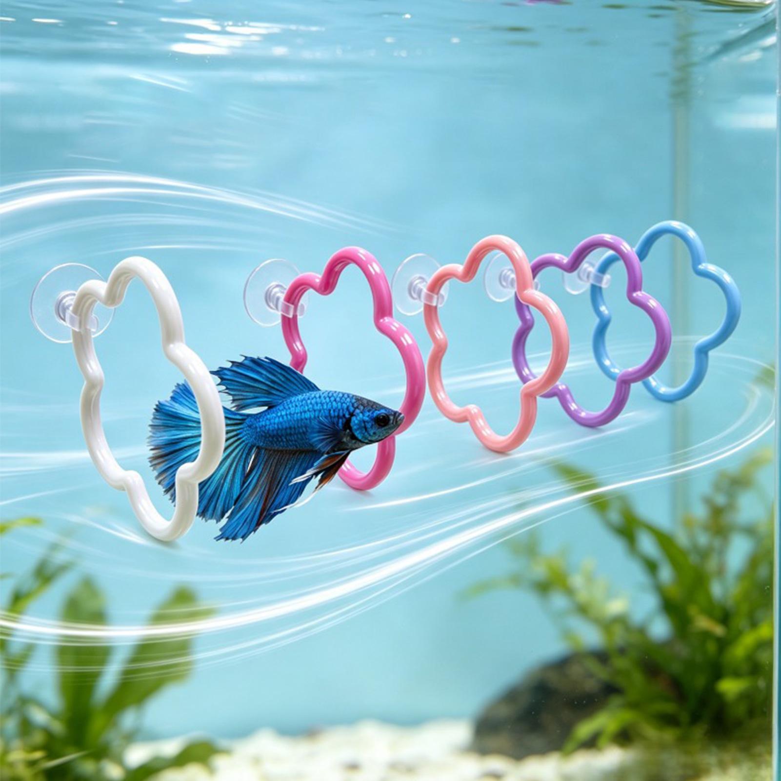 Betta Fish Toys 5 Pieces Color - đánh giá và giá Aquarium Fish Betta