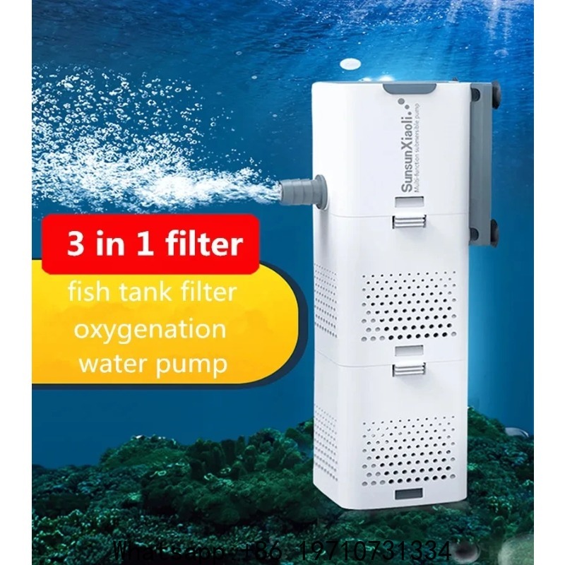 SUNSUN 3 in 1 Filter for Aquar - đánh giá và giá Fish Tank Filter