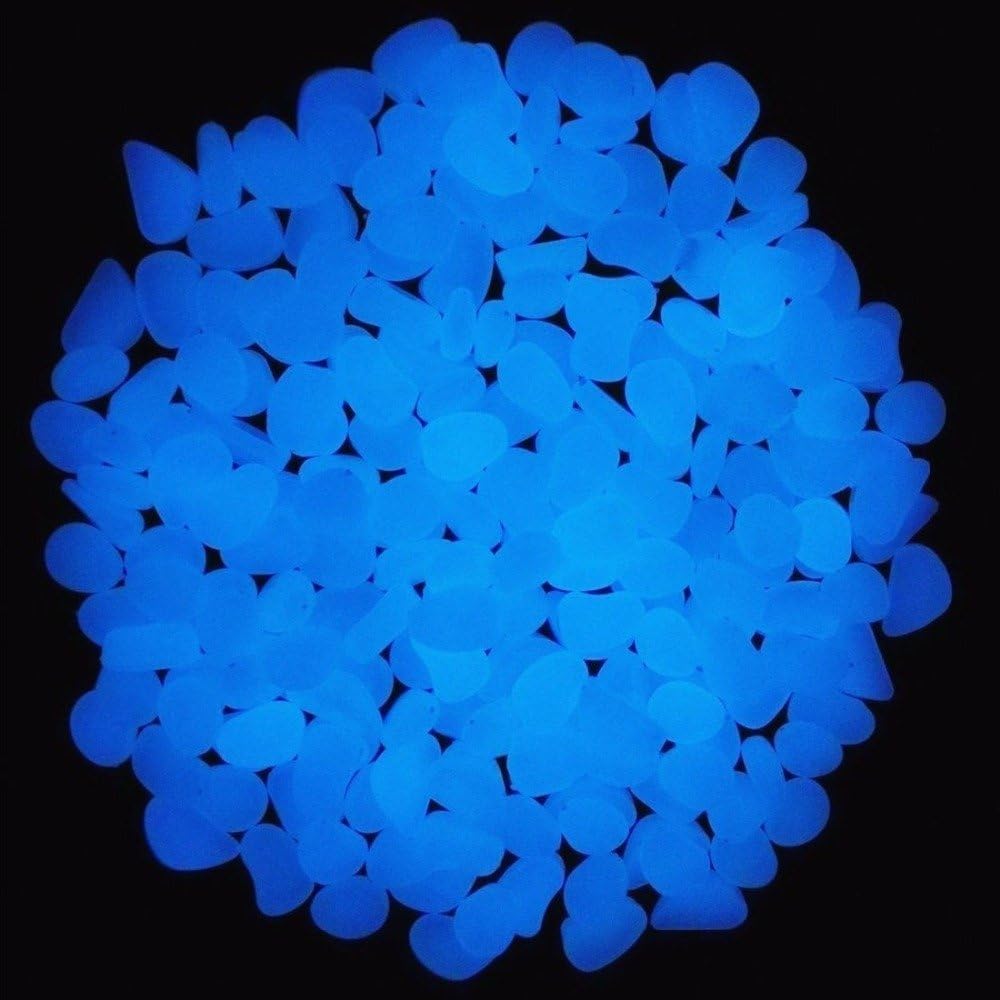 Fish Tank Rocks Glow Blue Pebb - đánh giá và giá Fish Aquarium Home