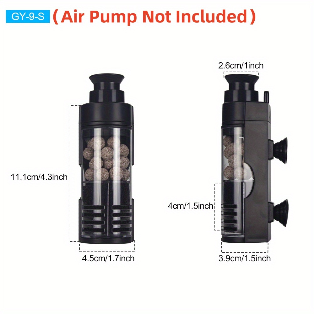 Compact Wall-Mounted Bio Spong - đánh giá và giá Aquarium Fish Betta
