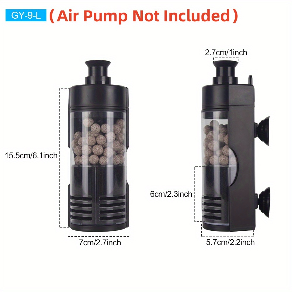 Compact Wall-Mounted Bio Spong - đánh giá và giá Aquarium Fish Betta