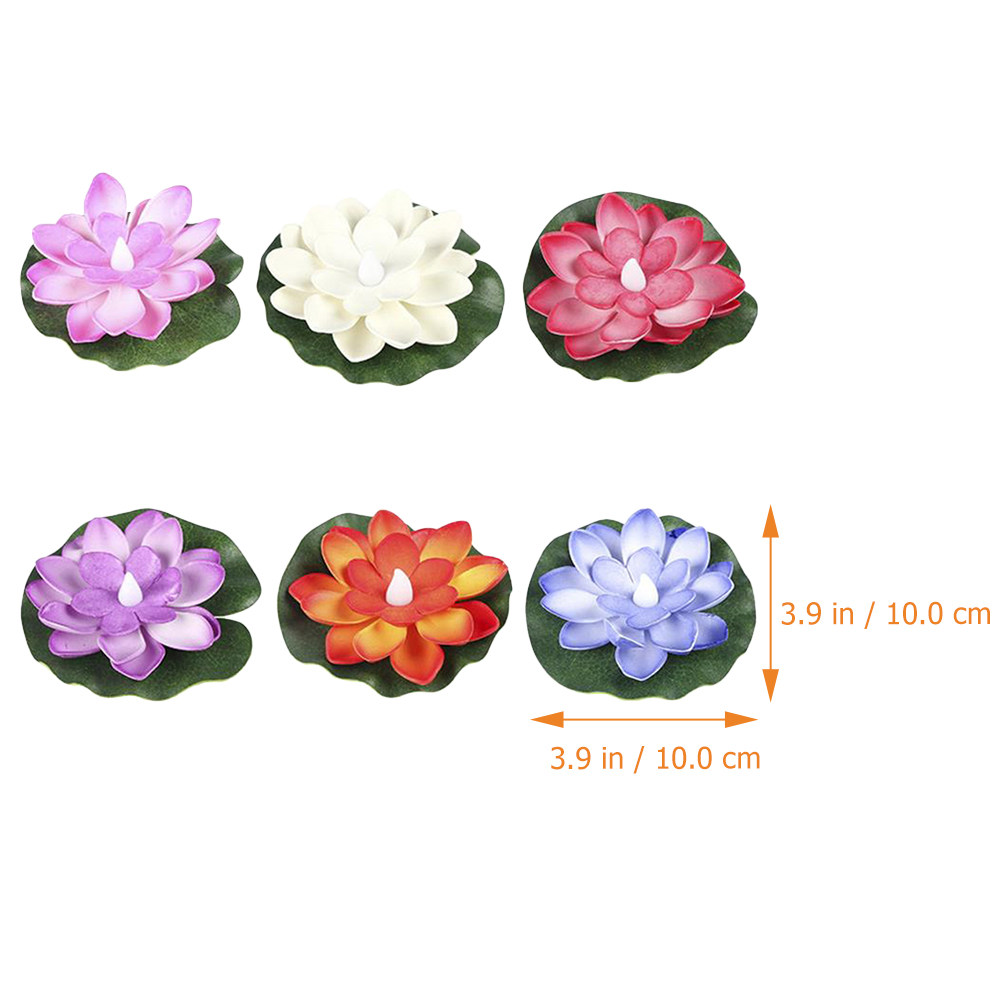 6Pcs Realistic Simulation Lotu - đánh giá và giá Aquarium Decor