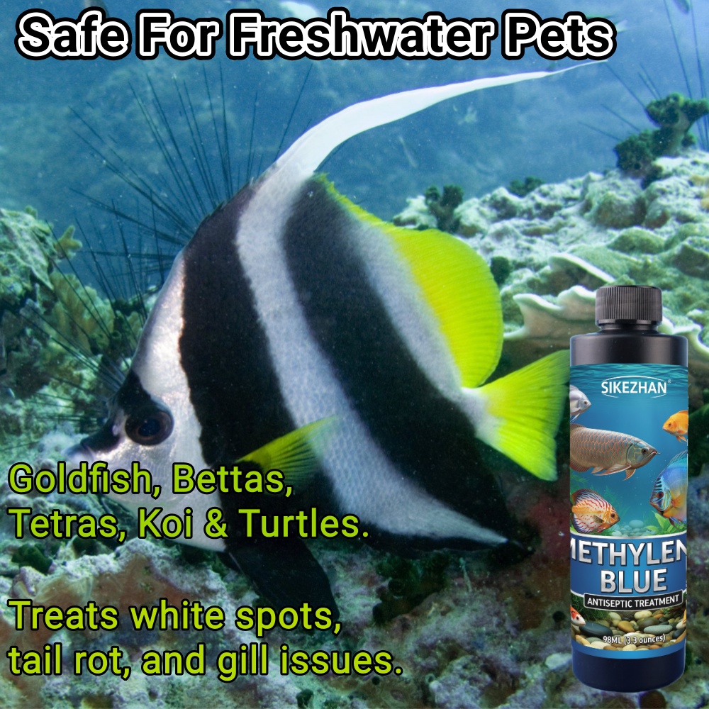 SIKEZHAN 98ml Pure Methylene B - đánh giá và giá Aquarium Fish Betta