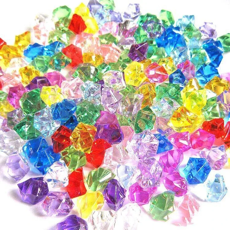 200pcs Acrylic Gem Stone Color - đánh giá và giá Fish Tank Gravel