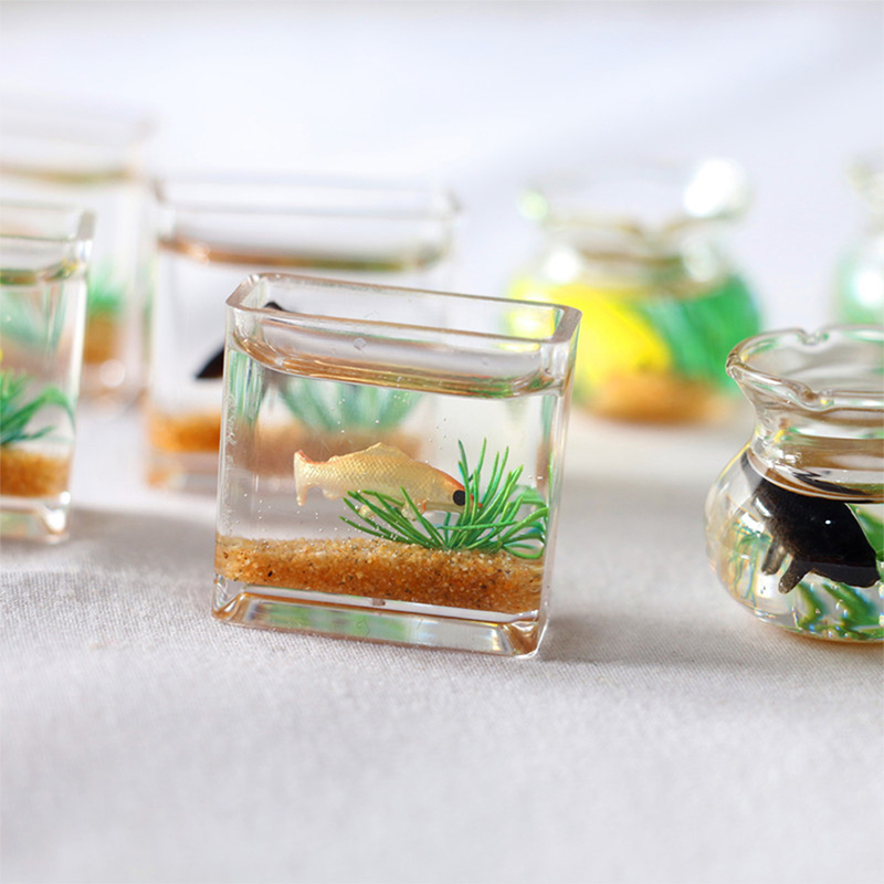 Home Ornament Doll House Decor - đánh giá và giá Fish Aquarium Home