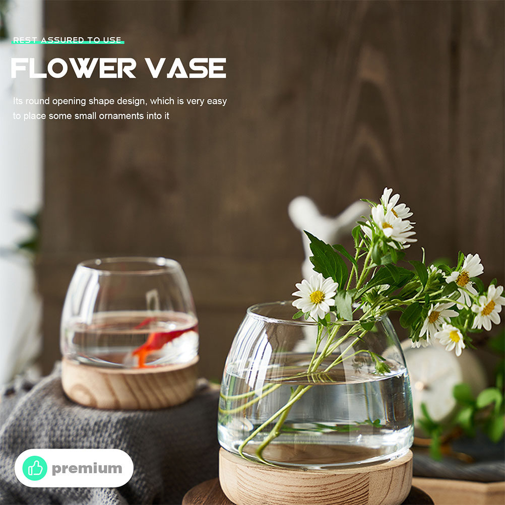 1Set Clear Glass Hydroponic Pl - đánh giá và giá Aquarium Fish Betta
