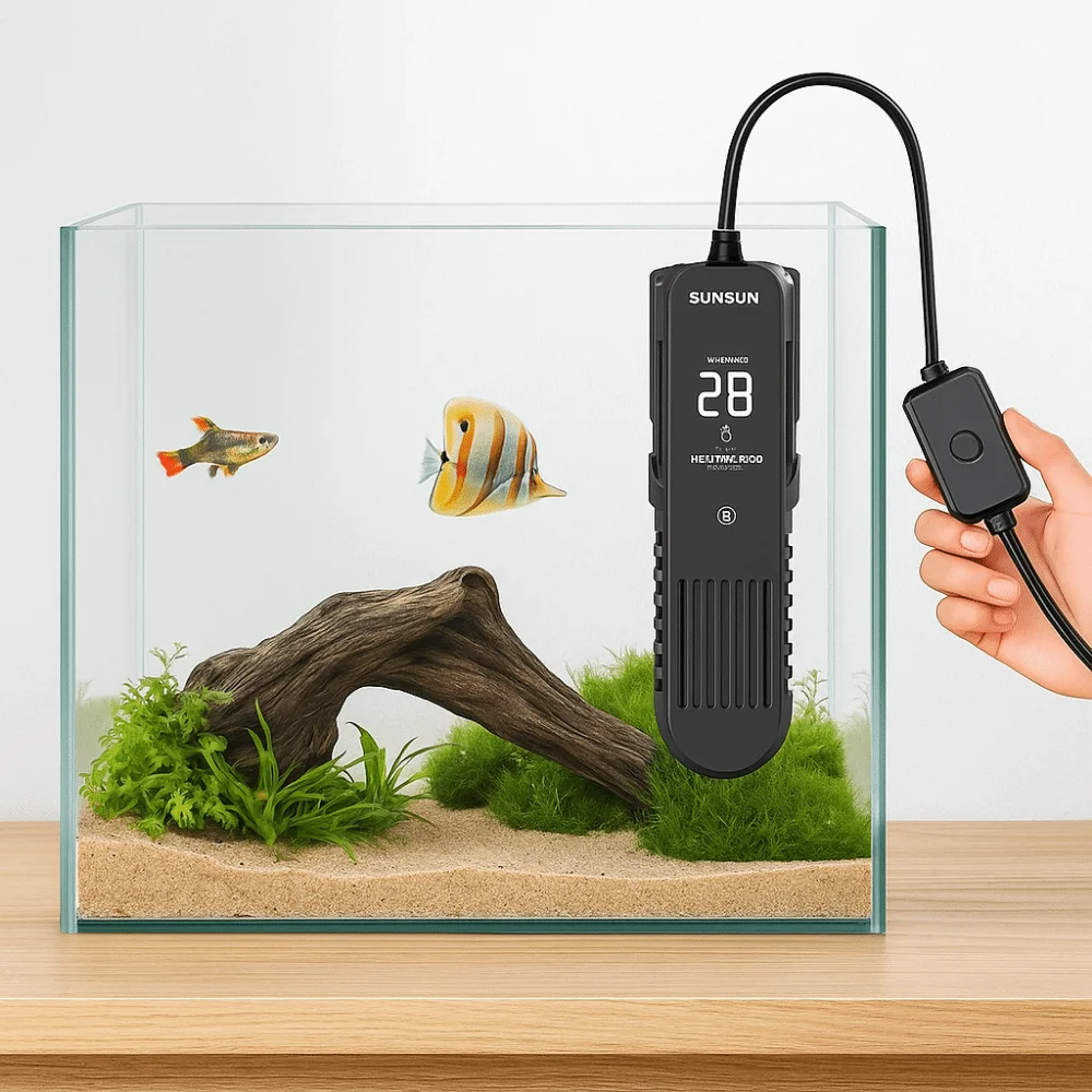 LCD Display 20-35°C Digital Fi - đánh giá và giá Fish Tank Heater